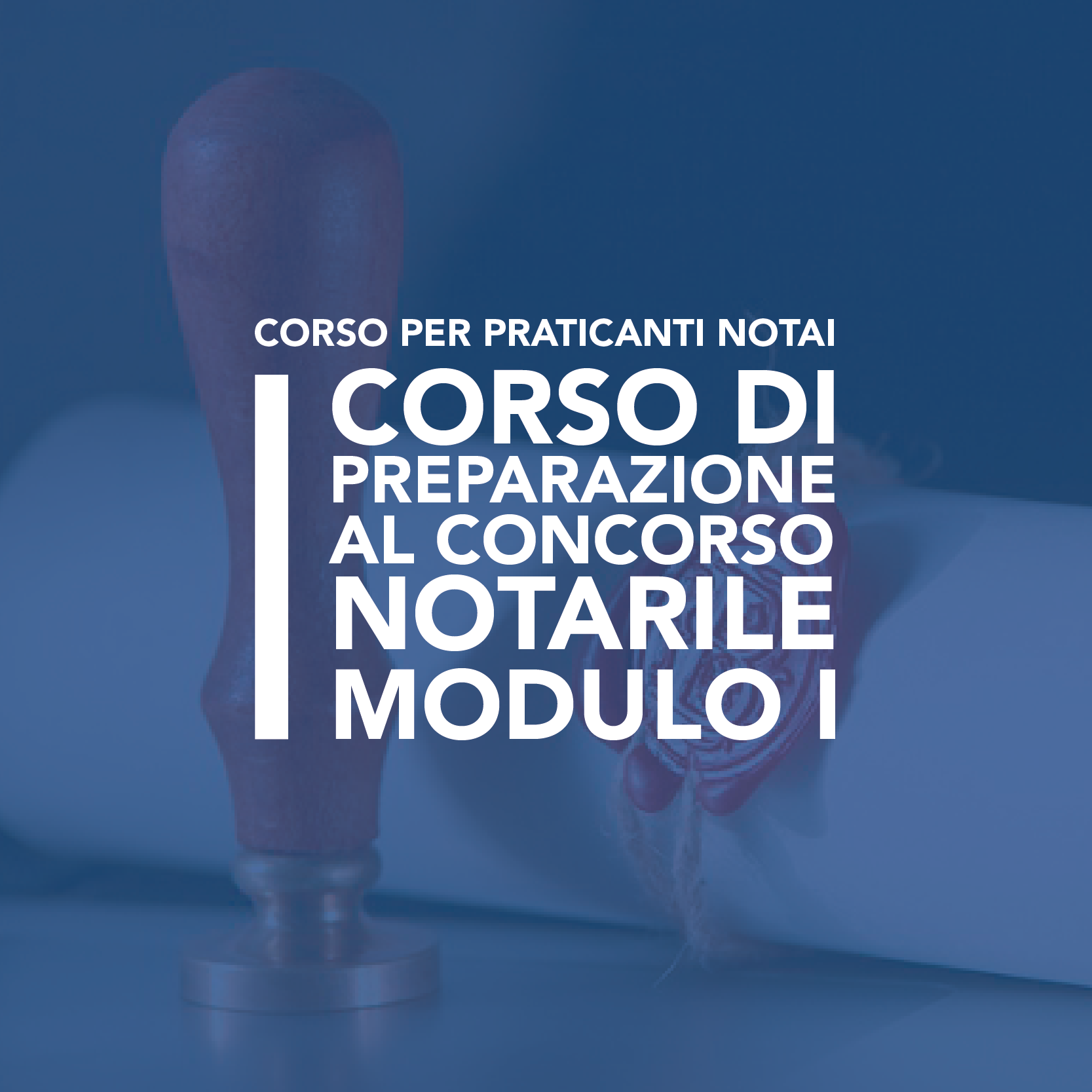 Corso di preparazione al concorso notarile Modulo I